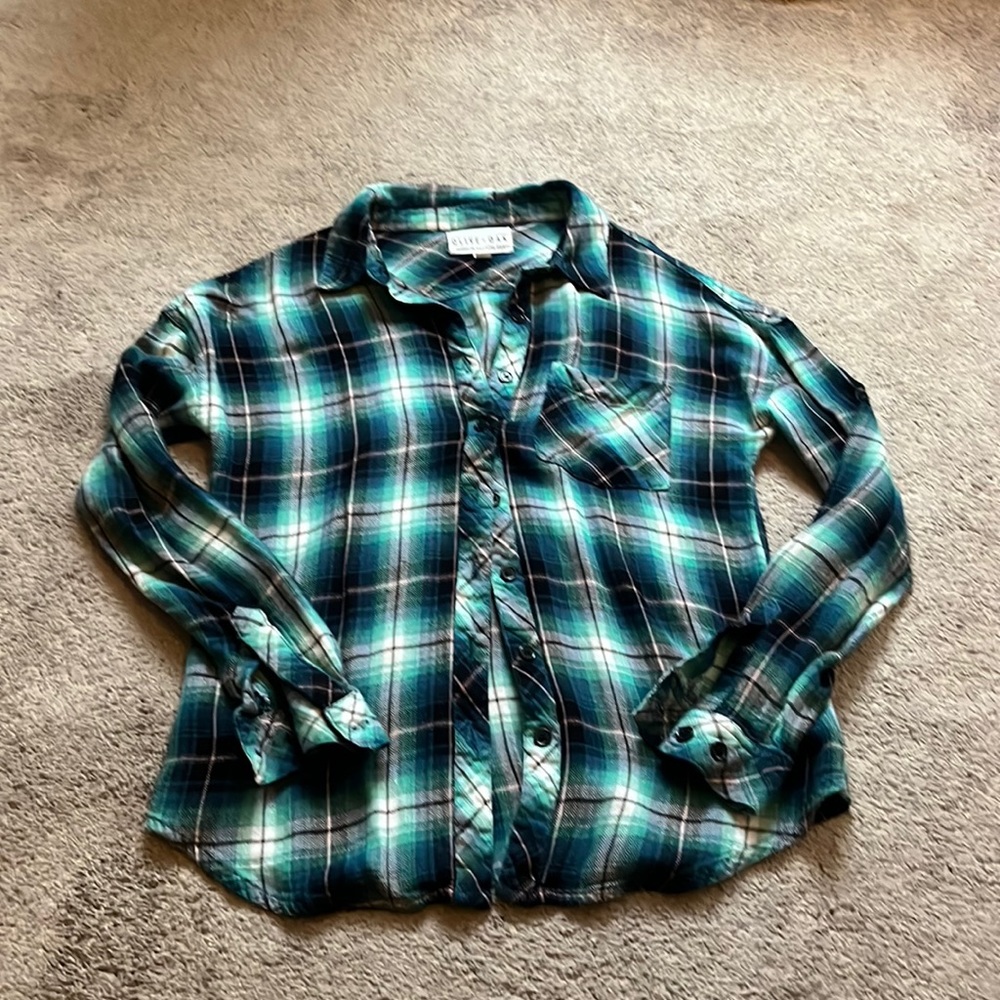 Olive & Oak for Stitch Fix plaid shirt